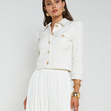 L'AGENCE - Kumi Cropped Jacket