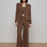 L'AGENCE - Bethany Houndstooth Blazer