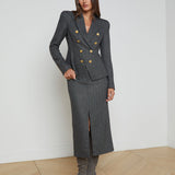 L'AGENCE - Bethany Herringbone Blazer