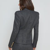 L'AGENCE - Bethany Herringbone Blazer