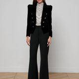 L'AGENCE - Bethany Velvet Blazer