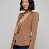 L'AGENCE - Imogen Satin Lapel Blazer