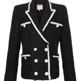 L'AGENCE - Alectra Tweed Jacket