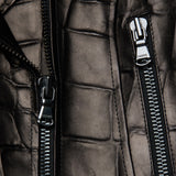 L'AGENCE - Lyric Leather Peplum Jacket