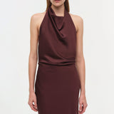 Simkhai - Reannon Draped Satin Gown
