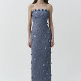 Simkhai - Serafina Strapless Embellished Gown