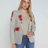 L'AGENCE - Clementine Embroidered Blazer