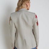 L'AGENCE - Clementine Embroidered Blazer
