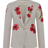 L'AGENCE - Clementine Embroidered Blazer