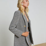 L'AGENCE - Riva Oversized Knit Blazer