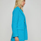 L'AGENCE - Riva Oversized Knit Blazer