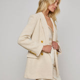 L'AGENCE - Riva Oversized Knit Blazer