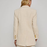 L'AGENCE - Riva Oversized Knit Blazer