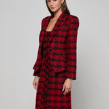 L'AGENCE - Kaisley Tweed Blazer