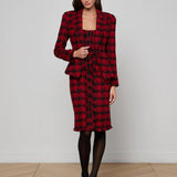 L'AGENCE - Kaisley Tweed Blazer