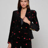 L'AGENCE - Kaisley Velvet Blazer