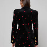 L'AGENCE - Kaisley Velvet Blazer