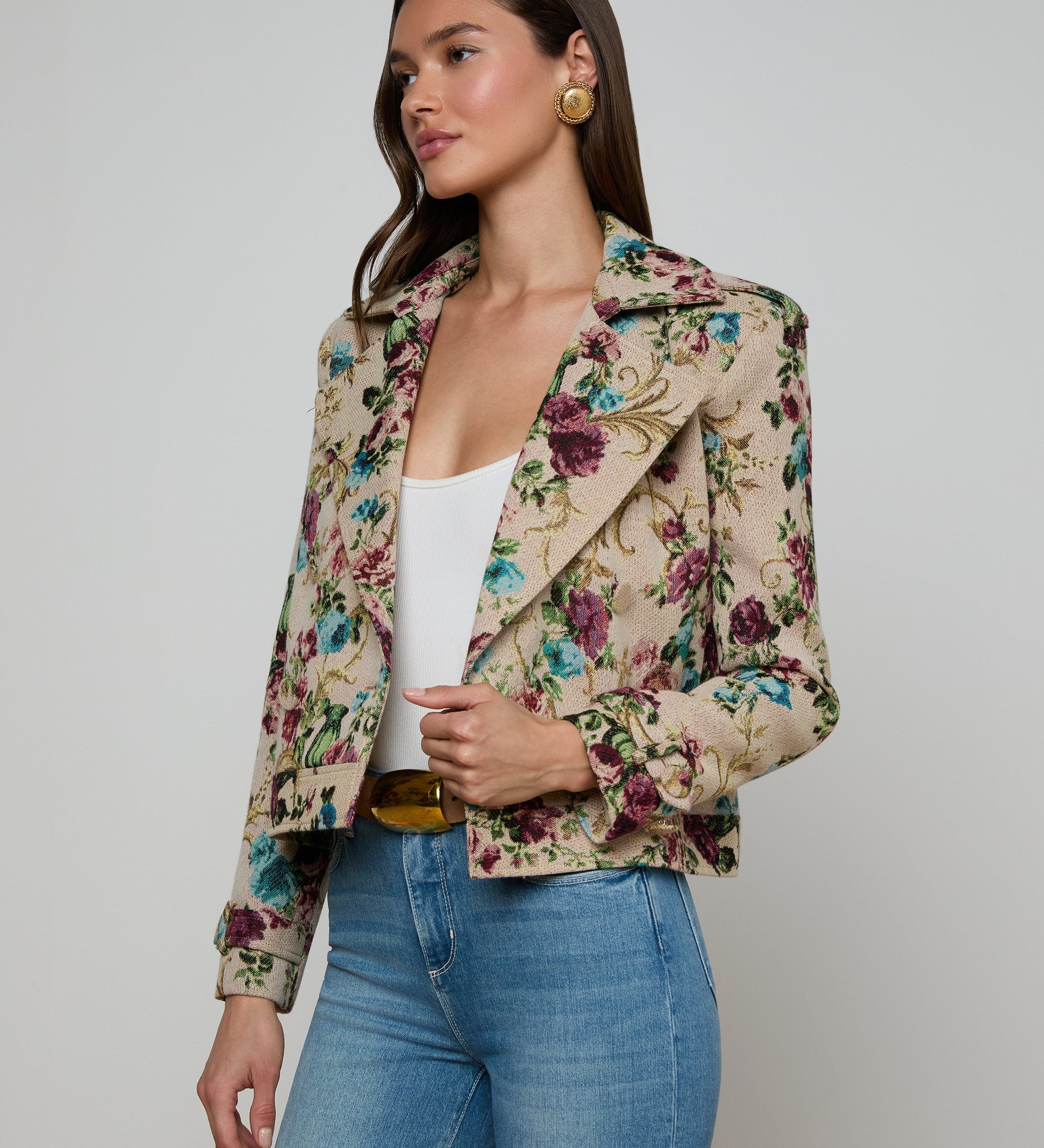 L'AGENCE - Xoey Cropped Trench Coat
