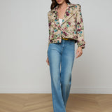 L'AGENCE - Xoey Cropped Trench Coat