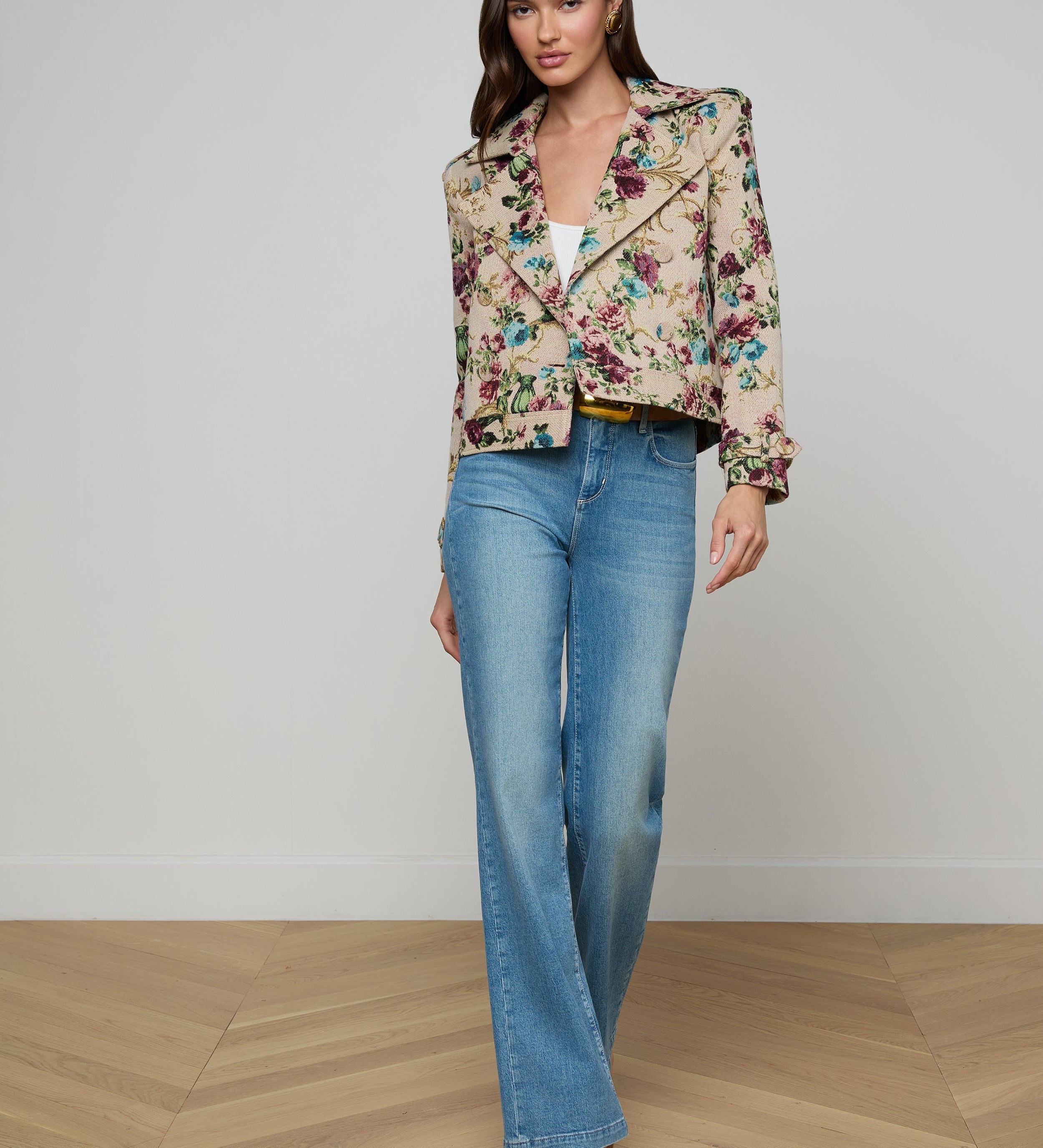 L'AGENCE - Xoey Cropped Trench Coat