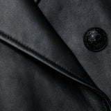 L'AGENCE - Xoey Cropped Leather Trench Coat