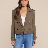L'AGENCE - Xoey Cropped Trench Coat