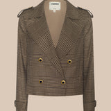L'AGENCE - Xoey Cropped Trench Coat