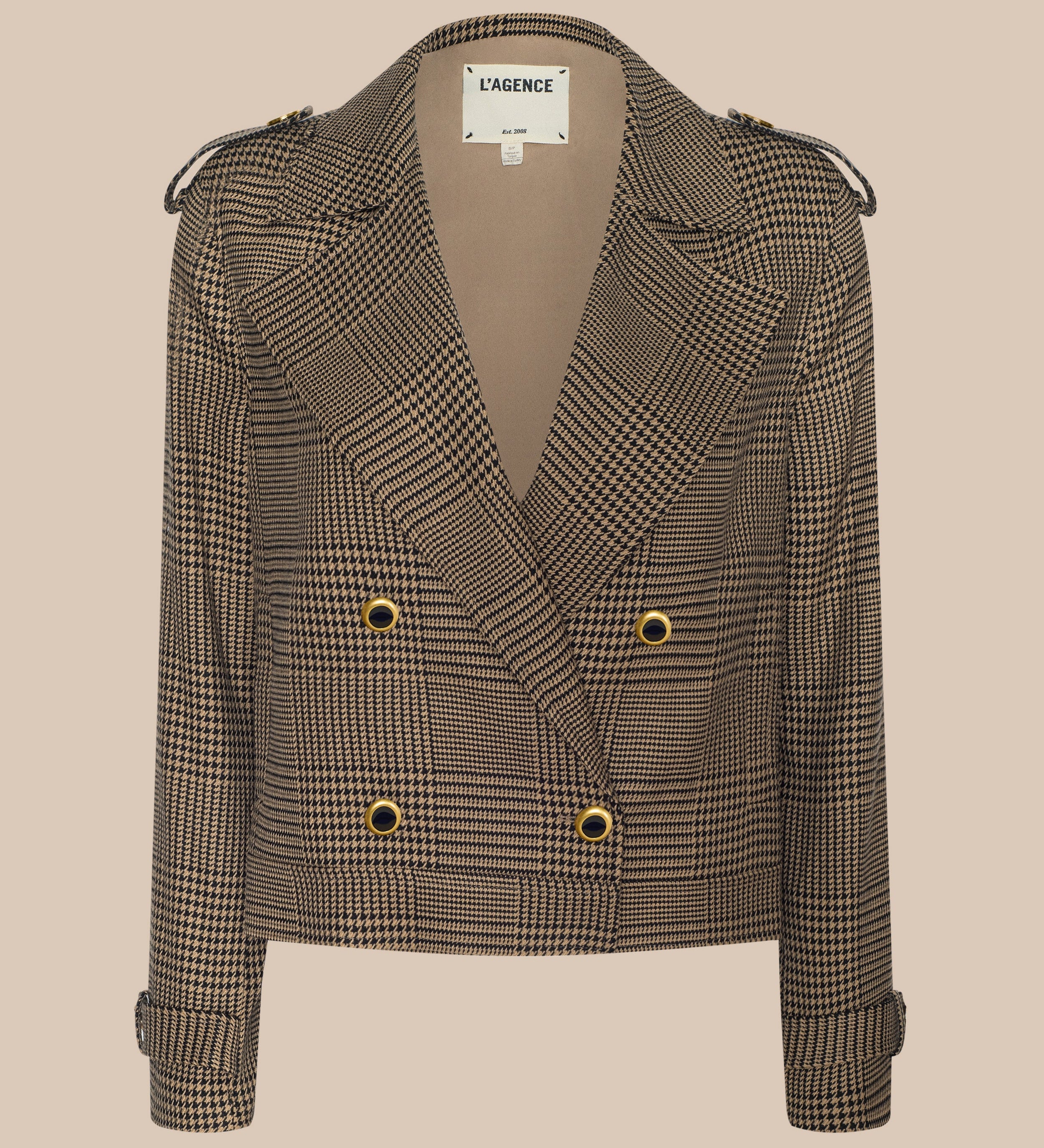 L'AGENCE - Xoey Cropped Trench Coat