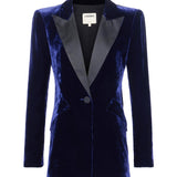 L'AGENCE - Sheila Velvet Longline Blazer