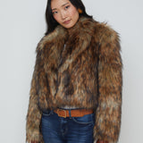 L'AGENCE - Aura Faux Fur Coat