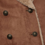 L'AGENCE - Citron Faux Fur Maxi Coat