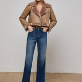 L'AGENCE - Pike Shearling Leather Jacket
