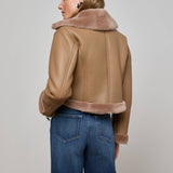 L'AGENCE - Pike Shearling Leather Jacket