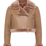 L'AGENCE - Pike Shearling Leather Jacket