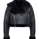 L'AGENCE - Pike Shearling Leather Jacket
