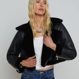 L'AGENCE - Pike Shearling Leather Jacket