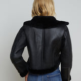 L'AGENCE - Pike Shearling Leather Jacket
