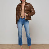 L'AGENCE - Larsen Vegan Leather Puffer Jacket