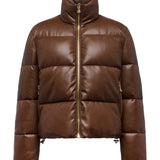 L'AGENCE - Larsen Vegan Leather Puffer Jacket
