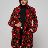 L'AGENCE - Tristan Sherpa Midi Coat