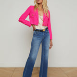 L'AGENCE - Maura Cropped Tweed Jacket
