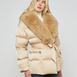 L'AGENCE - Vail Faux Fur Down Coat