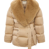 L'AGENCE - Vail Faux Fur Down Coat