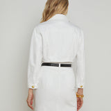 L'AGENCE - Genevie Cropped Denim Jacket