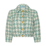 L'AGENCE - Jia Houndstooth Tweed Jacket
