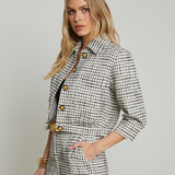 L'AGENCE - Jia Tweed Jacket