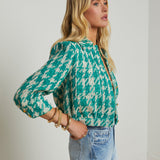 L'AGENCE - Jia Houndstooth Tweed Jacket
