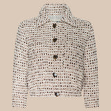L'AGENCE - Jia Cropped Tweed Jacket