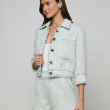 L'AGENCE - Jia Fringed Tweed Jacket
