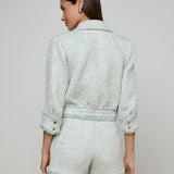L'AGENCE - Jia Fringed Tweed Jacket